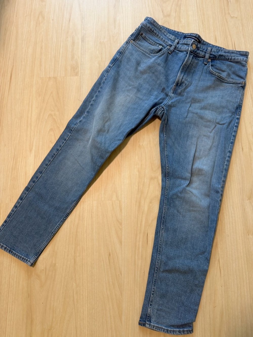Men’s Calvin Klein Jeans Slim Straight Blue Denim